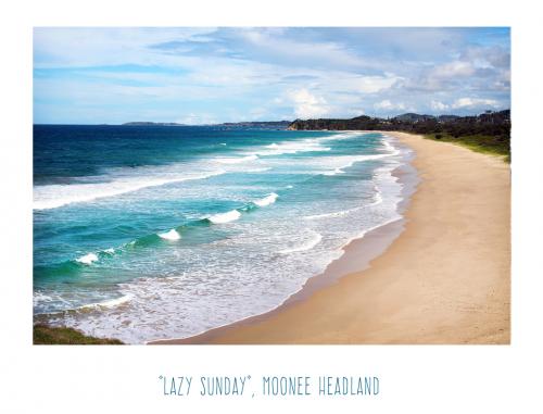 Beach from Moonee Headland